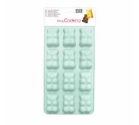 Scrapcooking Moules oursons silicone - Menthe
