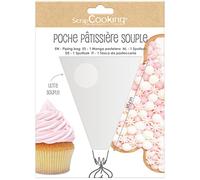 Poche à douille réutilisable 35 cm Scrapcooking