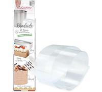 ScrapCooking - Ruban de Rhodoïde H 30 cm x 1,5m - Rouleau Rhodoid Pâtissier Transparent - Pour Gâteaux, Entremets, Mousses, Cheesecakes - Feuille Accessoire Pâtisserie - Fabriqué en France - 9427