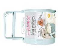 ScrapCooking - Saupoudreur Tamis à Poignée - Tamiseur Automatique - Saupoudreuse pour Farine, Cacao, Sucre Glace, Poudres - Pour Pâtisseries, Desserts, Cuisine - 5166