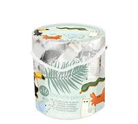 ScrapCooking - Seau de 16 Emporte-Pièces Animaux - Découpoirs à Biscuits en Métal - Moules Petits Gâteaux - Renard, Dinosaure, Lapin, Ours, Éléphant - Idée Cadeau Pâtisserie Jungle Anniversaire - 2028