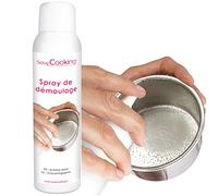ScrapCooking - Spray de Démoulage Pâtisserie 200 ml - Spray Alimentaire pour Démouler Facilement vos Gâteaux, Desserts, Tartes, Bûches & Autres Plats - Graissage Moule Silicone Métal - 4279