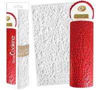 Tapis 3D en silicone à empreinte pour décoration de bûche Scrapcooking