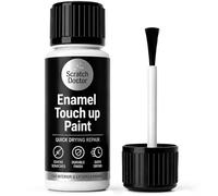 Scratch Doctor Peinture de retouche émail 15 ml à séchage facile et rapide pour appareils de cuisine, salle de bain, métal, radiateur, réfrigérateur, douche, évier (blanc)