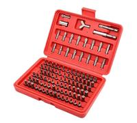 Screwdriver Bit Set | 1/4inch Socket Hex Heavy Duty Repair Tools | 105-Pcs | Screwdriver Bit Set | 1/4inch Socket Hex Heavy Duty Repair Tools | 105-Piece Ratchet Wrench Drill Bit Set | for Electronics