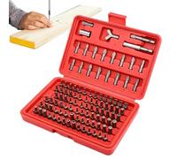 Screwdriver Bit Set - 105 Piece Ratchet Wrench Drill Tool Kit | 105 Piece Ratchet Wrench Drill Bit Set With 1/4 Inch Hex Socket, Heavy Duty Repair Tools For Car Home Electronics