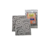 Scrub Daddy Damp Duster Towels x2- Eponge Magique de Nettoyage Attrape Poussiere Carrée, Plumeau Lavable Depoussierant- Lingette Poussiere Humide Antistatique, Piège la Poussière, se Rince Facilement