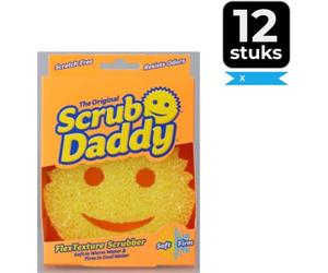 Scrub Daddy Original - Jaune - Anti-rayures - Lot de 12