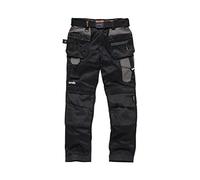 Pantalon de travail avec poches holster "Pro Flex", noir taille 56 régulière