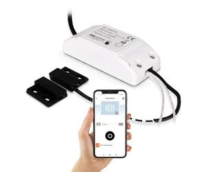 SCS Sentinel, AAM0146, Module Récepteur Connecté Wi-Fi pour Motorisation de Portail, 12V DC non fournie - câble 5 m, Commande à distance, Compatible multi-marque, Contrôle vocal, WifiGate