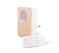 SCS Sentinel, CSF0104, Carillon SONE Cosy Sans Fil et Sans Pile, Sonnette Extérieure Etanche, Portée jusqu'à 150 m en champ libre, Haute résistance bouton poussoir, 100% Autonome, IP65