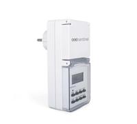 SCS Sentinel ElektroProg Outdoor Prise Programmable Extérieure IP44 - 10 Programmations - Écran LCD - Fonction Aléatoire - Mode 12/24H - Programmation Prise Pratique - HCN0082