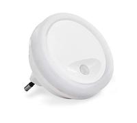 SCS Sentinel, HEC0048, Veilleuse bébé, Veilleuse Chambre Enfant, Alimentation sur Prise Secteur, Détection crépusculaire, 6 x 6.5 x 6.5 cm, PlugLight Blanc