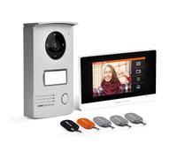 SCS Sentinel, Interphone Vidéo Connecté, VisioDoor 4.3+ RFID, Grand Angle 100°, Écran Tactile 7 Pouces, IP55, Mémoire Interne 14 Mo et Extension par Carte Micro SD