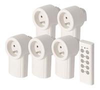 SCS Sentinel Kit de 5 prises télécommandées HCN0018 2300 W portée 30 m