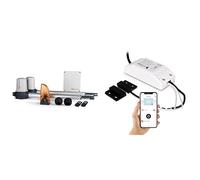 SCS Sentinel, Module récepteur connecté pour motorisation WifiGate + Motorisation À Vérins Pour Portail Battant 2 Télécommandes Longue Portée, Feu Clignotant Ampoule LED, OpenGate1