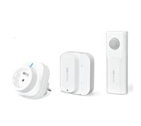 SCS SENTINEL Pack Alarme maison autonome connecté WiFiSecure -Compatible Google Assistant