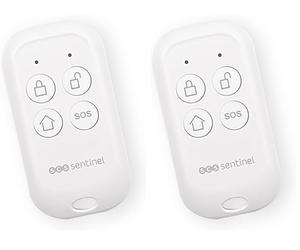 SCS Sentinel, SAL0065, Télécommande KitAlarm, Compatible avec l’Alarme connectée KitAlarm, Accessoire additionnel, Jusqu’à 10 télécommandes avec Le système KitAlarm, 2 Piles CR2032 fournies (Lot de 2)