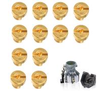 Sctmda Gicleur Principal de Carburateur 12 Pièces Carburateur Principal Jet Set 75-102 M5 Remplacement pour Carburateur Scooter Moto Gicleurs Taille 75, 78, 80, 82, 85, 88, 90, 92, 95, 98, 100, 102