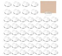 Sctmda Support Carte à Jouer 50 Pièces Porte-Cartes de Place Transparent Cartes en Plastique Stand Porte Support Photo Carte Transparent Plastique Porte-Cartes à Jouer Porte-Cartes en Acrylique