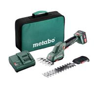 Sculpte-haie et cisaille à gazon 12V (1x2Ah) PowerMaxx SGS 12 Q en malette - METABO 601608500
