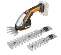 Sculpte-haies et taille-herbes 20V WORX - WG801E.9 (taille-haies 3 en 1, livré avec 3 lames, sans batterie ni chargeur)