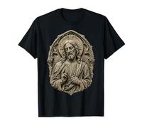 Sculpture en Relief de la cathédrale de Jésus-Christ, icône sacrée T-Shirt