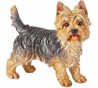 Sculpture Ornement Chien Yorkshire Terrier pour Salon et Jardin YYV