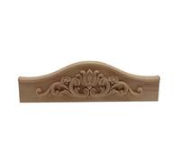 Sculpture sur bois sculptée, coin Long, Applique, porte non peinte, meubles, sculpture sur bois, Figurines décoratives, artisanat(35cm)