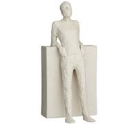 Sculture décoration d'intérieur THE HEDONIST 22 cm, blanc, grès, Kähler