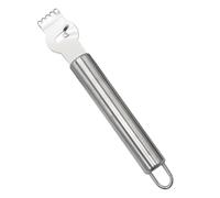 scyca Zesteur de Râpe Citron, Râpe Citron en Acier Inoxydable, Pamplemousse en Acier Inoxydable, Éplucheur de Pommes de Terre, Éplucheur d'orange Efficace, Éplucheur Citron, Outil de Coupe pour