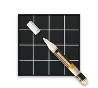 SD COLORS Marqueur pour Joints de Carrelage Blanc, Peinture Imperméable pour Réparer et Blanchir les Joints entre les Carreaux, Pointe 3mm