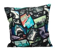 SD TOYS Coussin Décoratif Oreiller 45x45 cm Jaws Tête de Requin