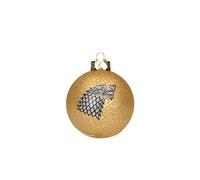 SD Toys - Décoration de Noël Game of Thrones - Boule Emblème Stark - 0086131352195 SDT187 Taille Unique