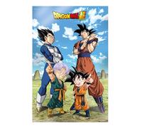 SD Toys – Affiche 3D Battle of Gods Goku Vegeta Family Dragon Ball Super 38 x 58 cm