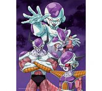 SD TOYS Poster Frieza Transformations Dragon Ball Z, Affiche en verre acrylique 30x40 cm