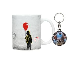 SD TOYS - Set Tasse You'll Float Too + Cadeau Porte-clés Métal IT
