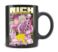 SD TOYS Tasse à café en céramique motif Retro Poster Rick and Morty - Capacité 330ml