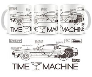 SD TOYS Taza Time Machine Regreso al Futuro