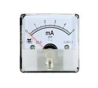 Sd50-a milliampèremètre DC 1mA 2mA 3mA 5mA 10mA 20mA 30mA 50mA 100mA 200mA 300mA 500mA ampèremètre 45 * 45mm pointeur instrument installa