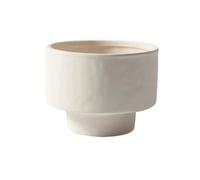 SDA287MZ Multifonction Pot de Fleur créatif en Argile Unie : Ouverture Large, avec Un Design Simple et Compact(Moyen)