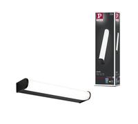 Sdb Applique Arneb 326mm 9w 850lm 3000k Noir Ip44 230v
