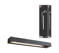 Sdb Applique Led Lucille 600mm 18w 200lm 2700k 3stepdim Noir Ip44