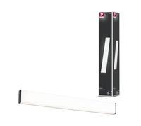 Sdb Applique Nembus 600mm 11,2w 600lm 3000k Noir Ip44 230v