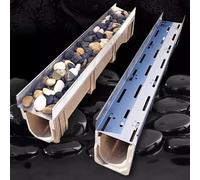 sdgERYEeg Drainage, Caniveaux et grilles de Drainage(20x25cm(7 7/8x9 7/8"))