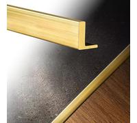 sdgERYEeg Protection de Bord d'escalier Extra-étroite en Forme L(3mmx10mmx10mm(1/8" x3/8" x3/8"))