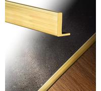 sdgERYEeg Protection de Bord d'escalier Extra-étroite en Forme L(5mmx18mmx15mm(1/4" x3/4" x5/8"))