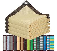 SDLLG Filet d'Ombrage pour Auvent avec Taux d'Ombrage de 90% - Protection UV pour Jardin - 8 Couleurs pour Correspondre à Votre Tissu de Protection Solaire