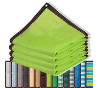 SDLLG Voile d'ombrage avec œillets - Filet d'ombrage avec 90% d'ombrage - Filet de Protection UV - 5 x 6 m - 15 Couleurs - Convient pour Votre Jardin, Protection Solaire, Brise-Vue, clôture