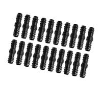 Sdlnklm 20 Adaptateurs pour Tuyau d'eau, Bouchon Droit, Kit Polyvalent 16PE, Raccord de Tuyauterie, Insert pour Irrigation de Serre, Raccord pour Fil Barb
